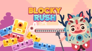 PLay Blocky Rush now!
