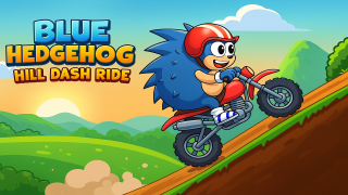 Blue Hedgehog Hill Dash Ride