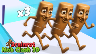 Brainrot Mob Clash 3D