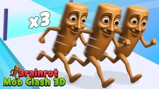 Brainrot Mob Clash 3D