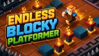 Endless Blocky Platformer