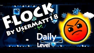 PLay Geometry Dash Flock now!