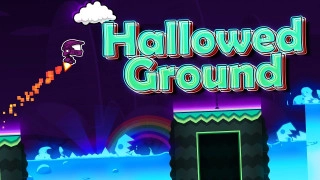 PLay Geometry Dash Hallowed Ground now!
