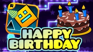 PLay Geometry Dash Happy Birthday GD now!