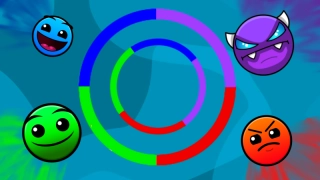 PLay Geometry Dash: Hit The Color now!