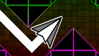 PLay Geometry Dash Hyper Wave: Neon Challenge now!