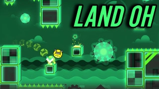 PLay Geometry Dash Land Oh now!