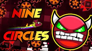 PLay Geometry Dash Nine Circles now!