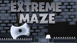 PLay Geometry Dash The Extreme Maze now!