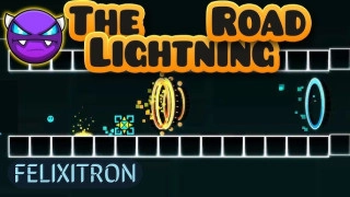 PLay Geometry Dash The Lightning Road now!