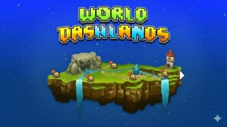 Play Geometry Dash World Dashlands now!