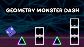 PLay Geometry Monster Dash now!