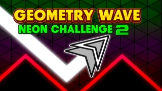 Geometry Wave: Neon Challenge 2