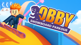 Obby Snowboard Parkour