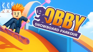 Obby Snowboard Parkour