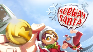 Subway Santa